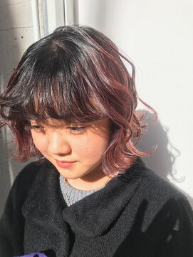 ハコ(HACO) bob×pinkcolor