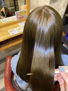 ヘアリゾート エーアイ 亀戸店(hair resort Ai) オリーブベージュ/愛されモテ髪【Ai 亀戸店】