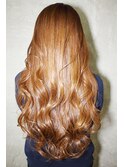ash　hair×make 桐生＋さら艶ロングウェーブ