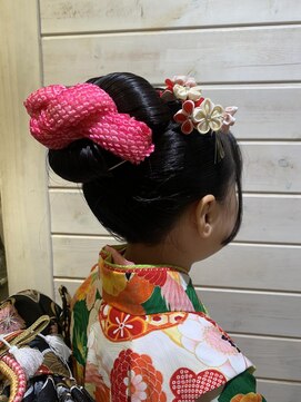 リスタバイネオリーブ 浅草(Re:sta by neolive) 七五三 7歳日本髪 Re:sta by neoilve