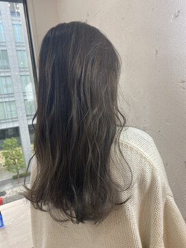 ヘアーワークス ヘルム 渋谷店(HAIR WORKS HELM) [HELM渋谷］ふんわりカールヘルシースタイルショコラアッシュ109
