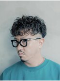 似合わせカット/ニュアンスパーマ/ツーブロックショート