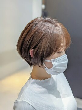 ジエクト 本店(The Ect) キュートショート×実はクセ毛です×収めるカット技術