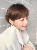 分け目無し/大人ショートボブ/マッシュショート /30代40代50代