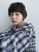 ワク(WAKU)&nbsp;YUJI style NO.21 似合わせカット　グレーべージュ