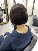 ♪ボブ_ハイライト_ラベンダーカラー