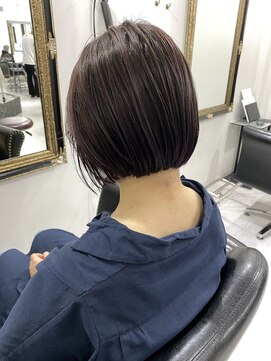 ザ アクネ 岡崎竜美丘店(THE ACNE) ♪ボブ_ハイライト_ラベンダーカラー