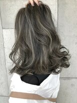 ルモア(RUMOR) Rumor×外国人3Dハイライトカラー【フォギーグレージュ】