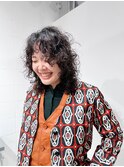 くりっとぐちゃっとパーマ