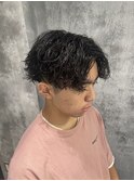 大人気波巻きスパイラルパーマ2