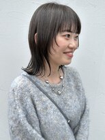 ジュエ ヘアー デザイン(Jue hair design)&nbsp;フェイスレイヤー×オリーブグレージュ