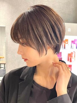 プルーヴ 秋葉原(prove) 30代40代大人女性/前髪ありショートボブ/ショートヘア/髪質改善
