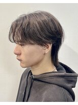 カンゴール サロン トウキョウ セントラル 原宿(KANGOL SALON TOKYO CENTRAL) 縮毛矯正×センターパートウルフ