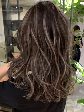 ジルブラン(JIL BLAN) ハイライトバレイヤージュダブルカラーケアブリーチ白髪染め