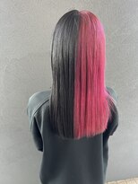 イロプラス 南田宮店(iro+) 【nanaka】black × pink