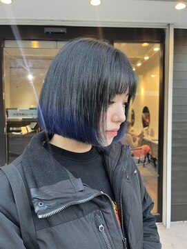 ラック 津田沼(LUCK) LUCK 裾カラーブルー