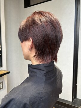 ハイル(KHAIR) ワインレッド×メンズウルフ 《谷 昂将》