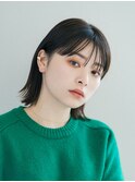 切りっぱなしボブ エアリーロング 美髪 ピンクブラウン