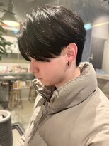 メンズサロン ブロック(Men's Salon bloc) ツーブロック　マッシュ　センターパート　眉カット　爽やか