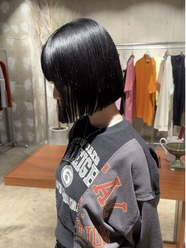 ヤーン(yarn.) ラインbob×ダークグレー【赤堀友哉】