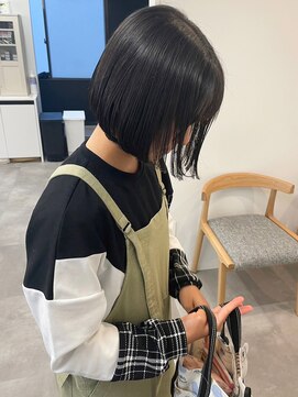 ミュラ(mulah) 簡単スタイリングコンパクトボブ*大人かわいい顎ラインボブ