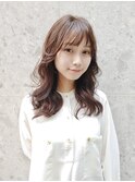 コテ巻き風パーマ/ゆるふわパーマ/韓国風パーマ/デジタルパーマ