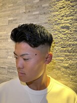アールドボーテ 理容室(R de Beaute) アイロンパーマ×フェード   バーバースタイル