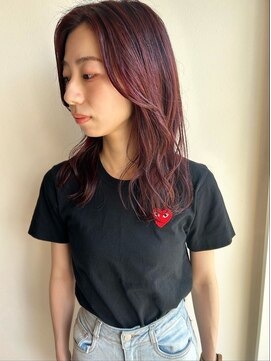 ツイギー 宮西店(TWiGGY) 秋カラー、レッドブラウン