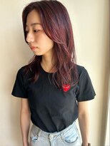 ツイギー 宮西店(TWiGGY) 秋カラー、レッドブラウン