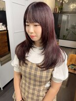 ステア メゾン(stir maison)&nbsp;ピンクグラン/顔まわりレイヤー/MIKU