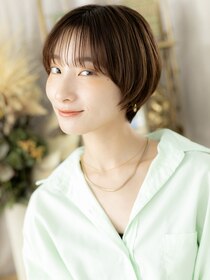 カバーヘアアンドスパ ブリス 浦和(COVER HAIR&SPA bliss) 小顔ショートカットレイヤーヘルシースタイルa浦和20代30代40代