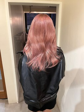 カンナ オーガニック ヘアデザイン(CANNA ORGANIC & HAIR DESIGN) ピンクブロンドヘア