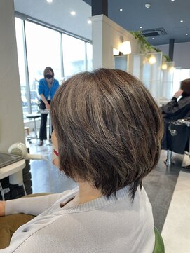 テーラヘアー 稲毛店(TELA HAIR) 白髪ぼかしハイライト♪【TELA HAIR 稲毛店】