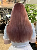 ロア インターナショナル 新宿店(LoA International)&nbsp;【LoA】髪質改善トリートメントメルティカラーピンクベージュ