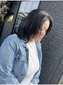 ミディアムフェイスレイヤーカット