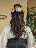卒業式袴　ヘアアレンジ