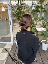 ダブル(W)&nbsp;【hair salon W】ドレスヘアアレンジ