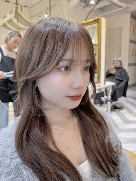 ロンドアベニール 北千住(Lond avenir) イメチェン外ハネボブ美髪ワイドバングミディアムレイヤーカット