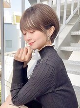 アイドットプラス 表参道(i.+omotesando) 似合わせカットニュアンスカラーナチュラル大人ショートボブ