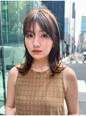 ◆モテ髪ミディアムレイヤー/ひし形小顔くびれレイヤーカット