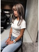 ★オレンジ味を打ち消すハイライト★