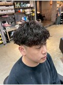 メンズカットパーマ/ニュアンスパーマ/フェザーパーマ[北千住]