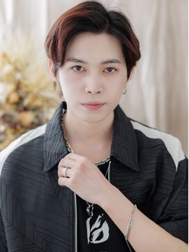 カバーヘア ブリス 北浦和(COVER HAIR bliss) アップバングレッドブラウンモテマッシュa北浦和10代20代30代