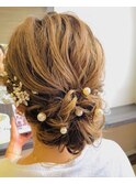 【アップスタイル】お呼ばれヘア・ヘアセット