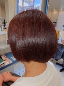 ヘアープレイスクリアライン 栄町店(hair place CLEAR LINE) 【ショートボブ】髪質改善/トステア/シルク架橋/メテオ