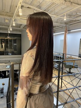 ヌープヘアーアイス(NUUP.hair ici) ★ブリーチなしチェリーレッドアプリコットオレンジボルドー暖色