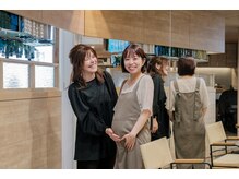 セットイス３面の落ち着くオーガニックサロン［那覇/縮毛矯正］