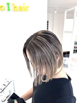 イロアイ(iro I) 白髪ぼかしデザインカラー