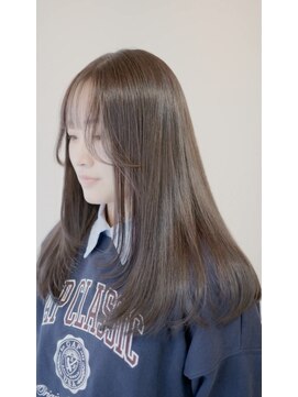 韓国レイヤー／アッシュブラウン