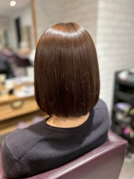 アフィナー(Afinar) 【横浜駅/横浜西口】 ボブ×ナチュラルブラウン